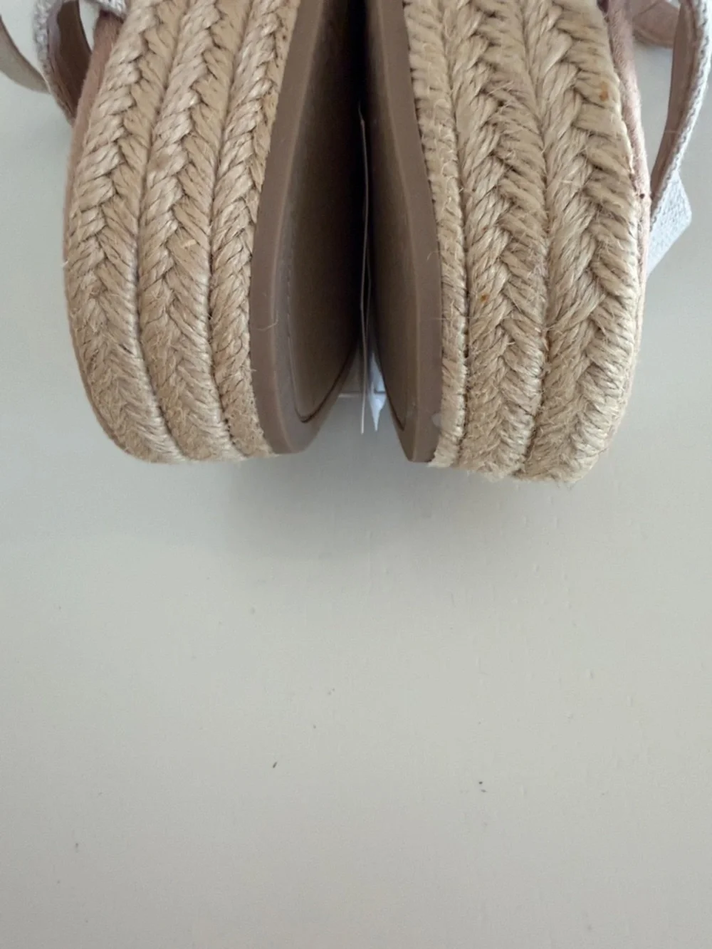 Old Navy Light Beige Linen Espadrille Slingback Sandals - Light Beige - Picture 4 of 11